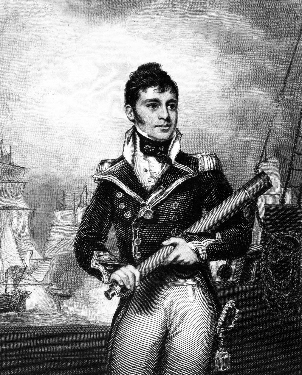Sir William Hoste, c.1833 de William Greatbach