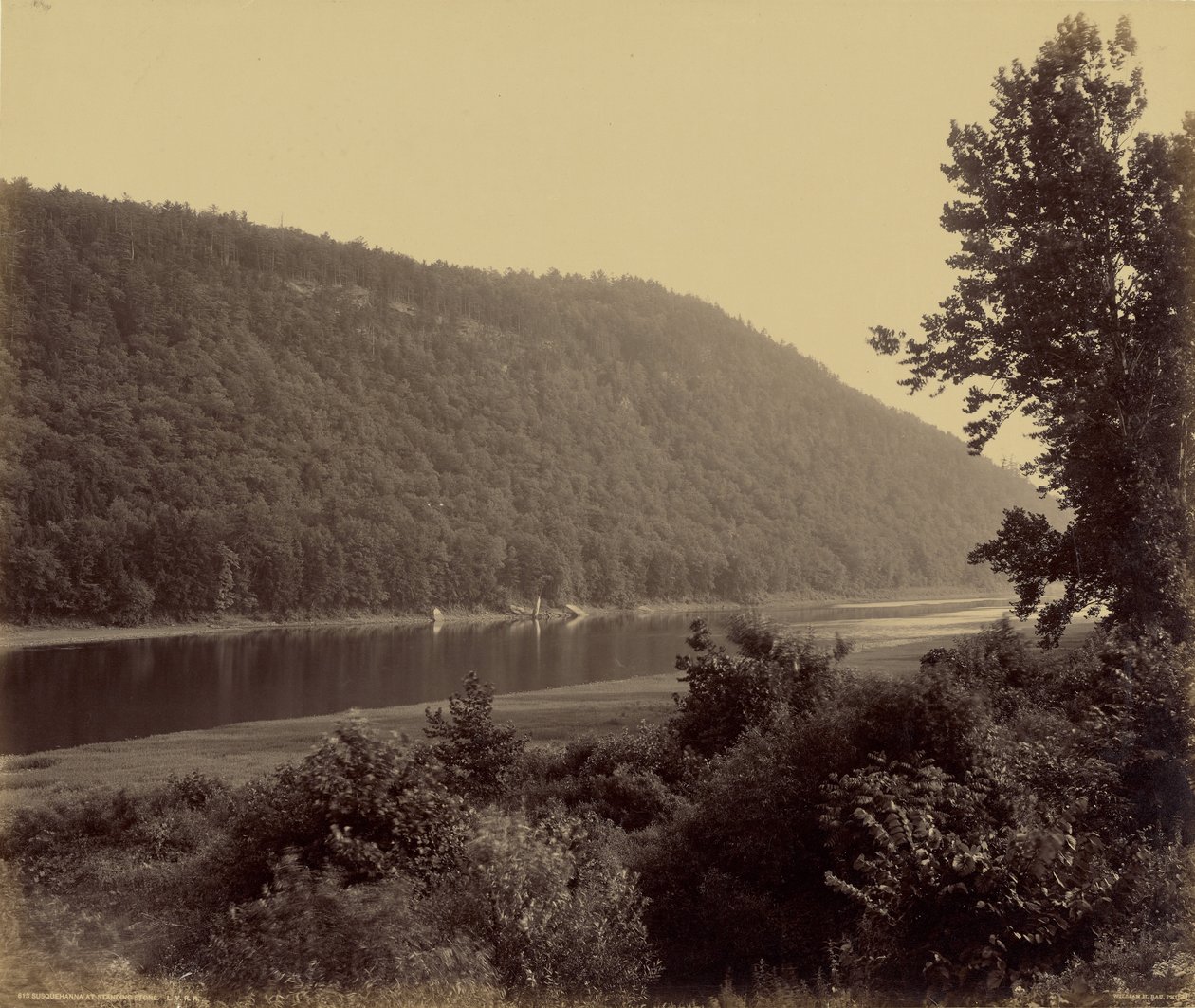 Susquehanna en Standing Stone. de William H. Rau