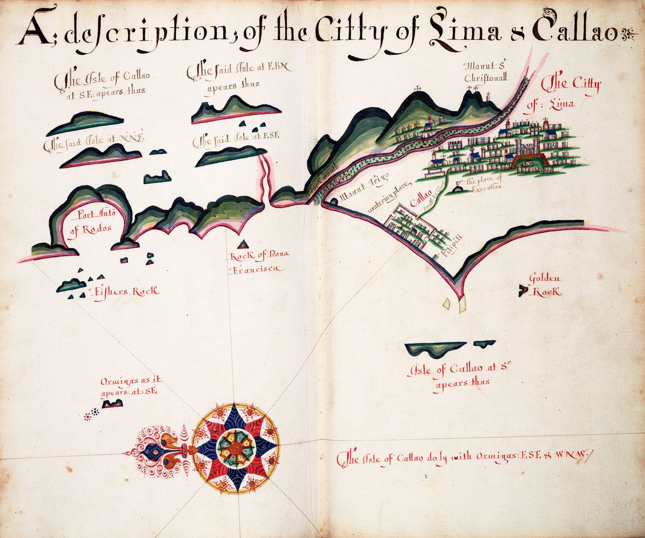 Mapa de Lima y Callao de William Hack