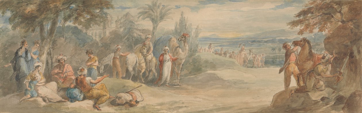 Viajeros en Turquía de William Hamilton