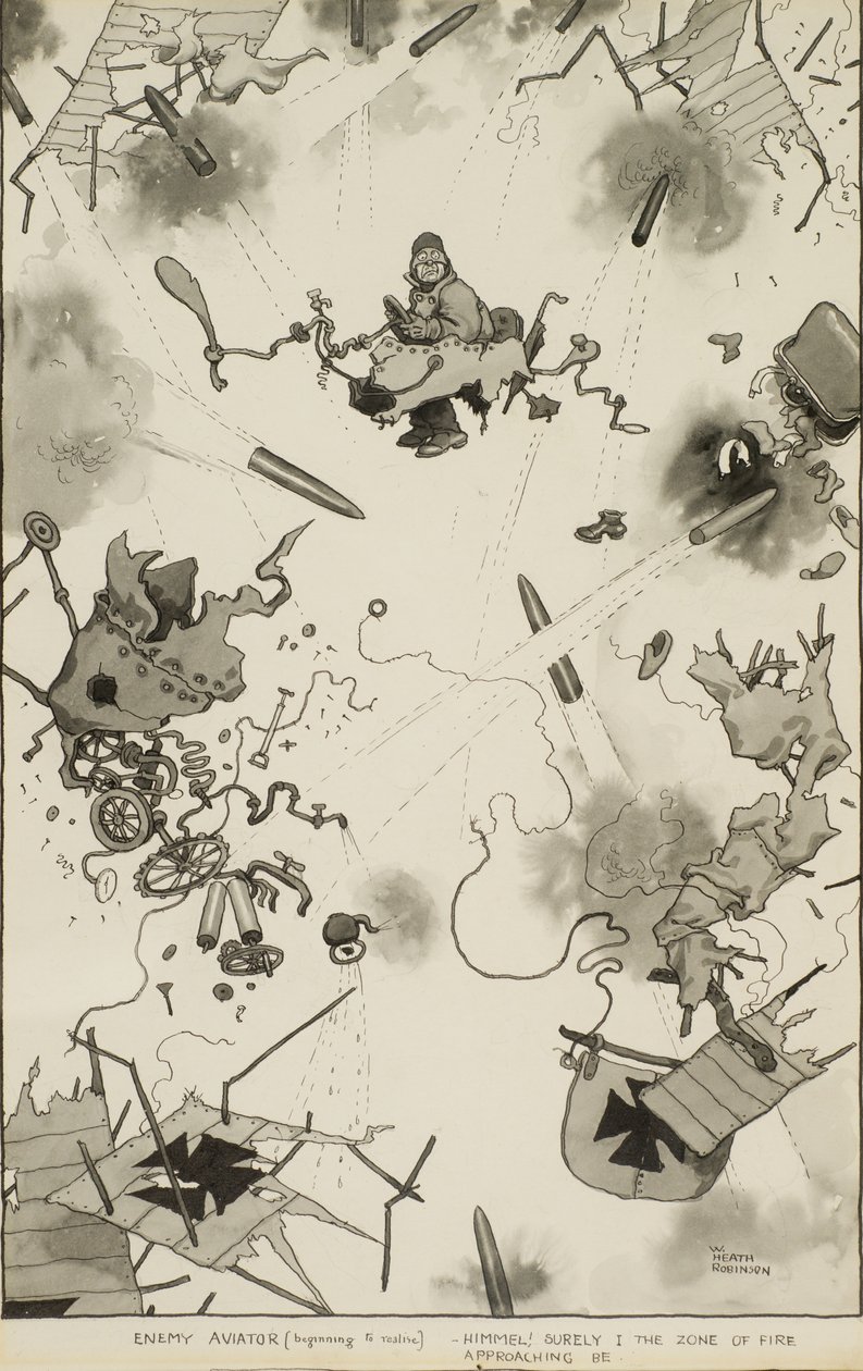 Una conclusión agradable, c.1918 de William Heath Robinson
