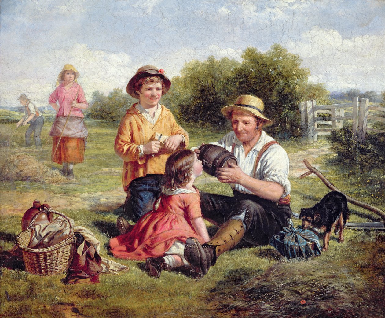 Hayfield de William Hemsley