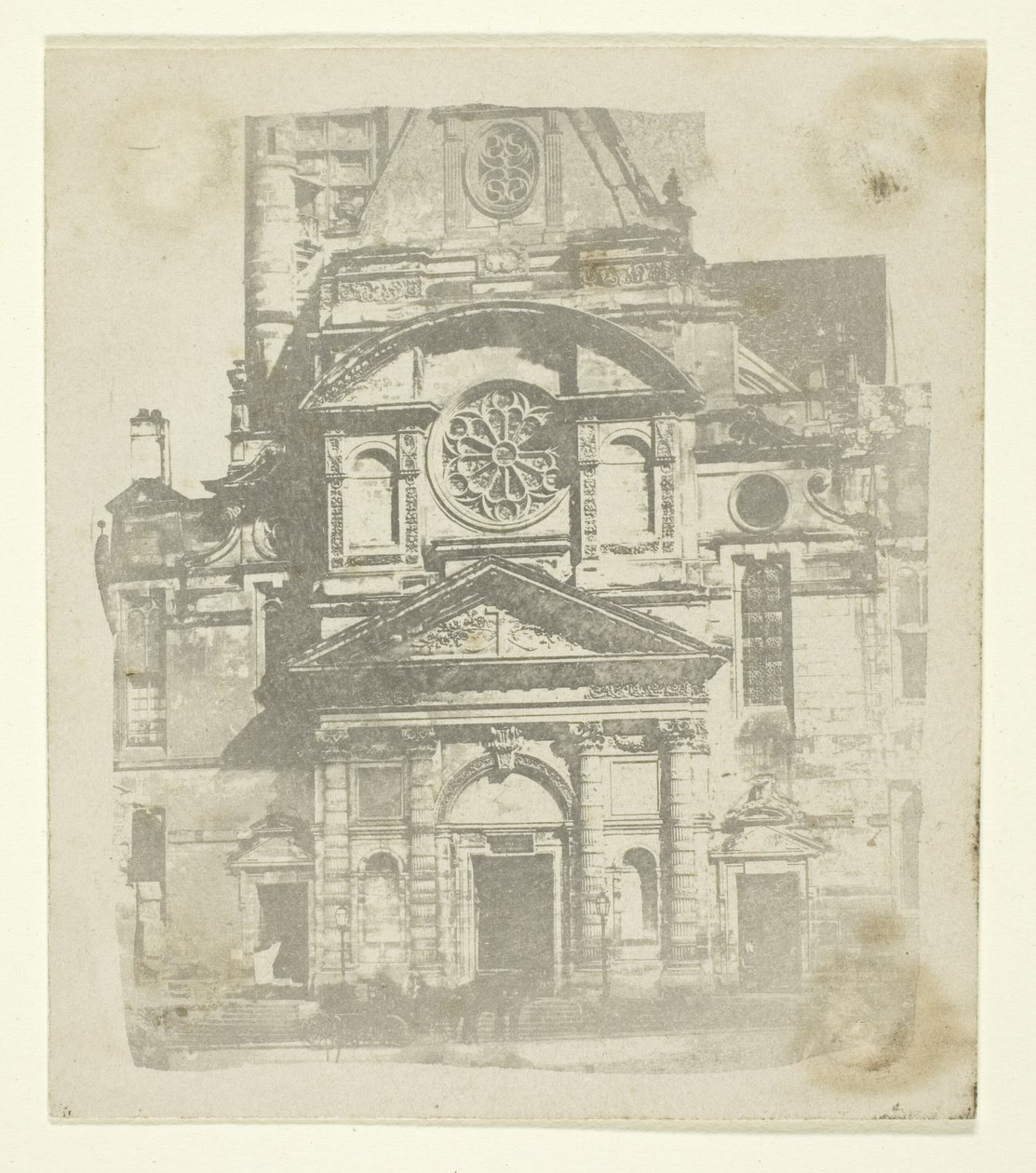 San Esteban del Monte, Fachada de William Henry Fox Talbot