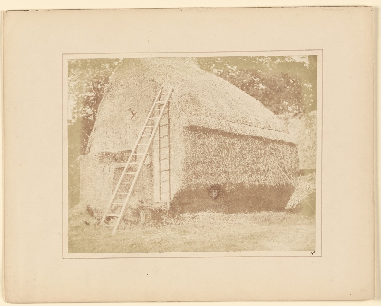El pajar de William Henry Fox Talbot
