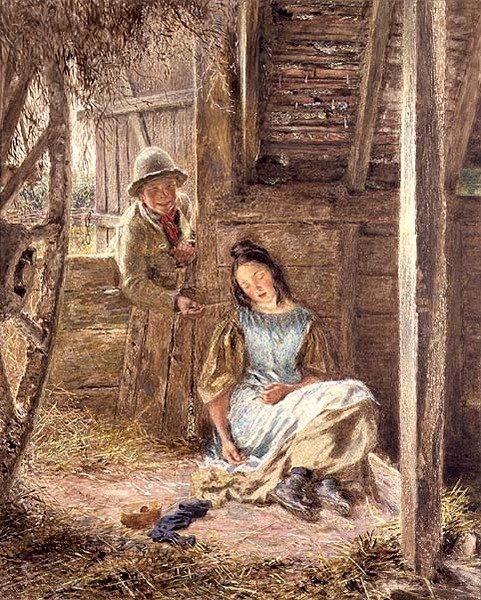 Cimón e Ifigenia de William Henry Hunt