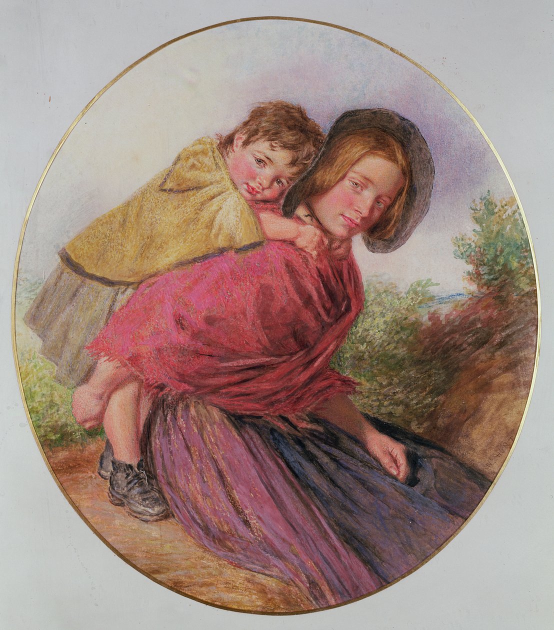 Madre e hijo de William Henry Hunt