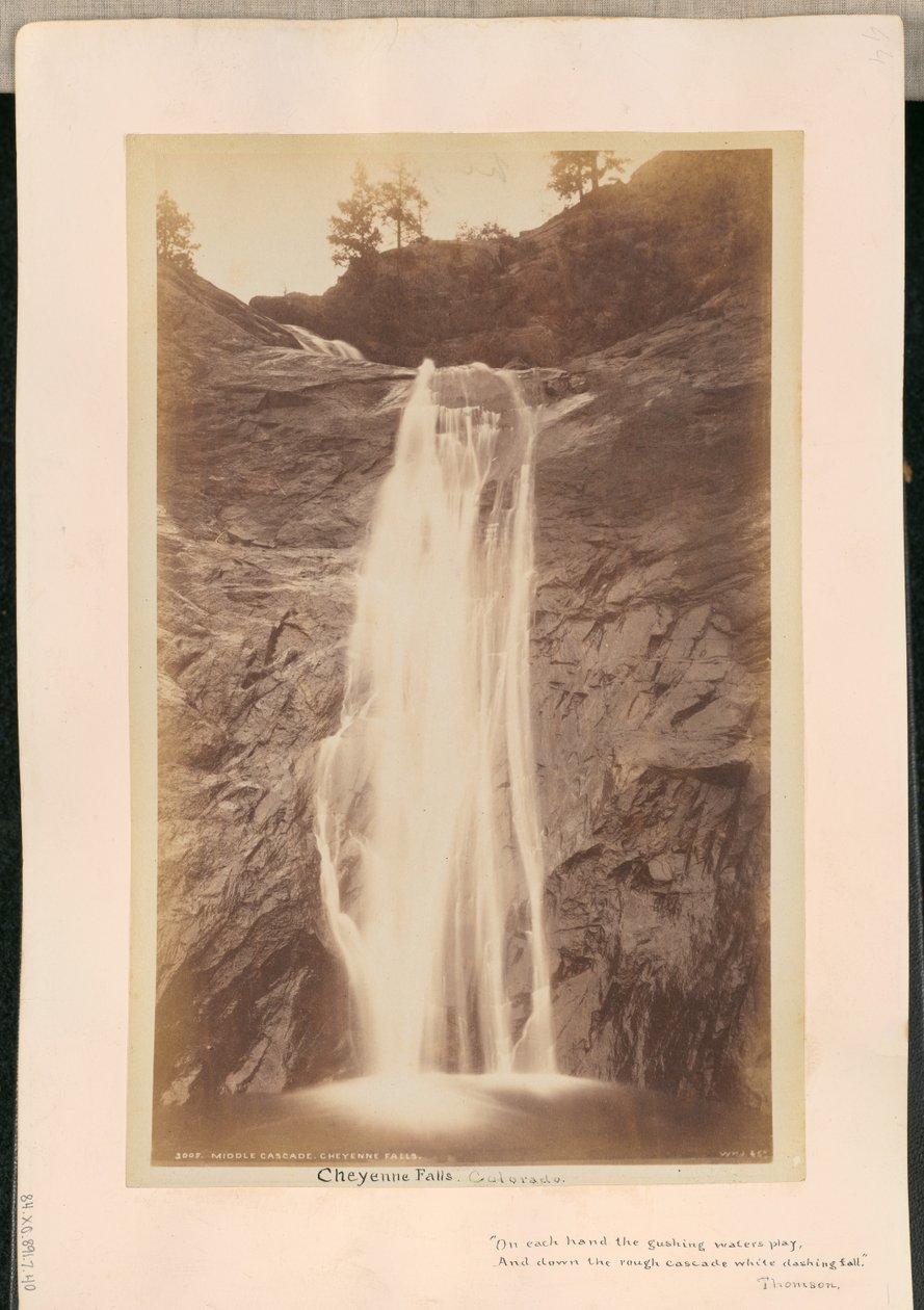 Cascada Media. Cascada Cheyenne de William Henry Jackson