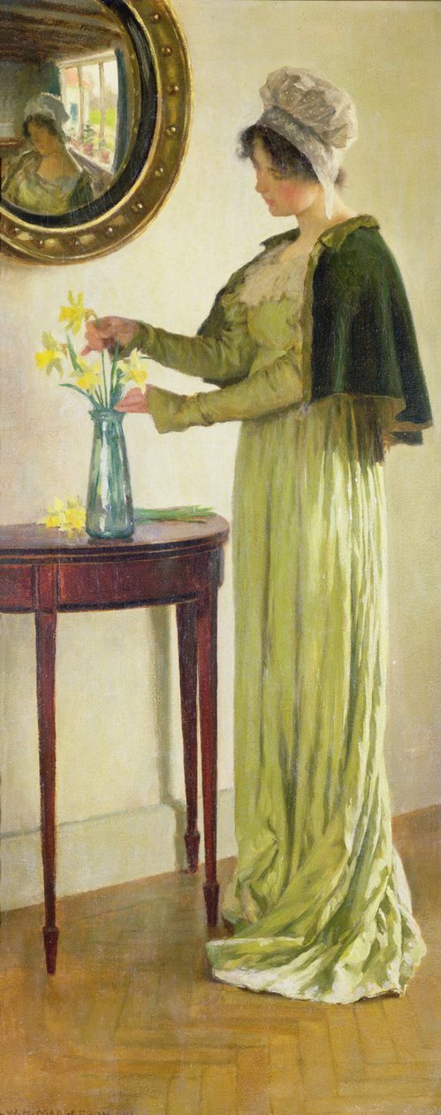 Presagios de primavera, 1911 de William Henry Margetson