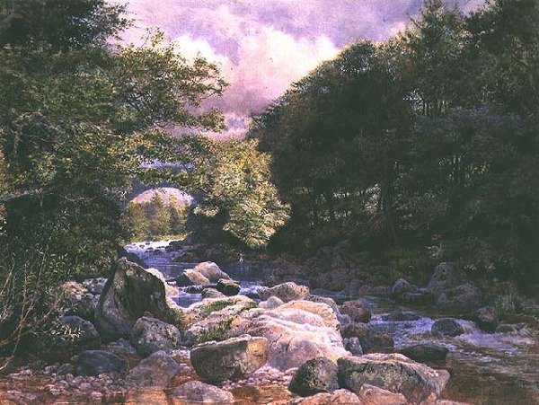 El río Deveron de William Henry Millais