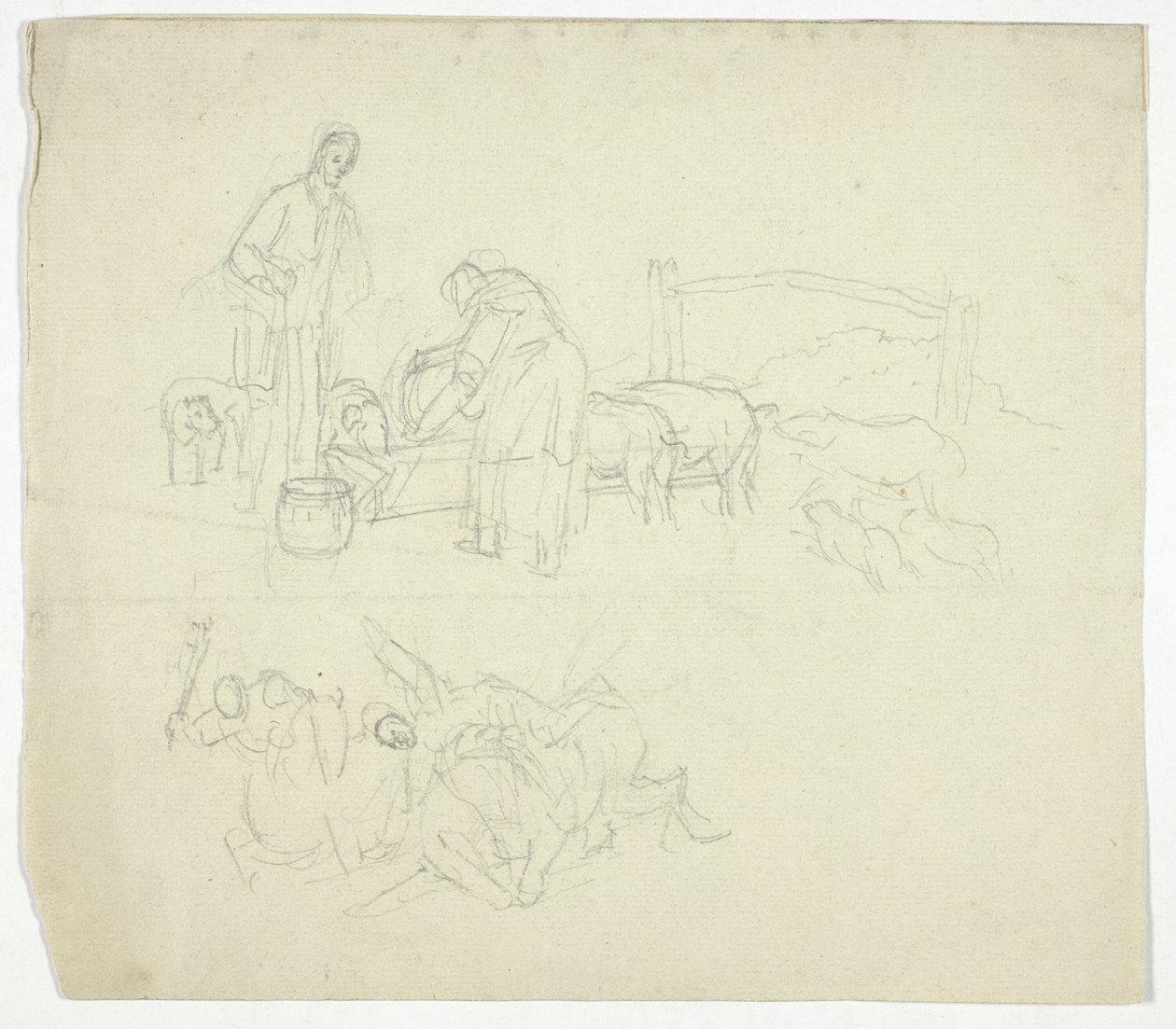 Alimentando cerdos de William Henry Pyne