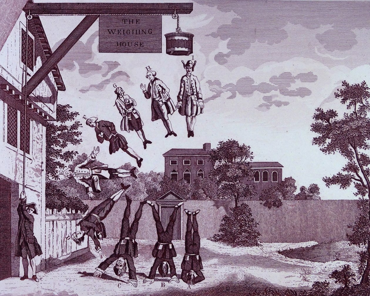 Gravedad Absoluta de William Hogarth