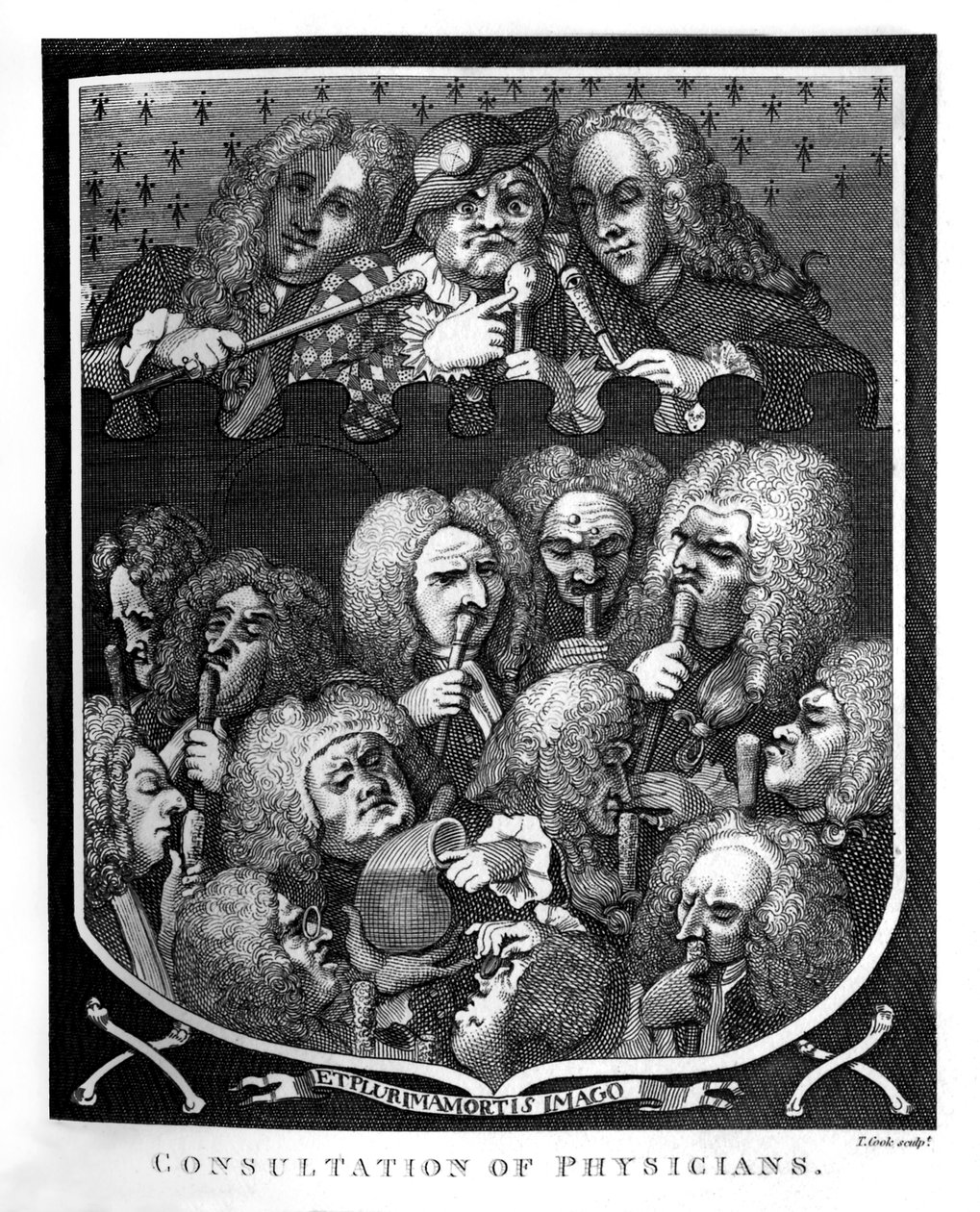 Consulta de Médicos de William Hogarth