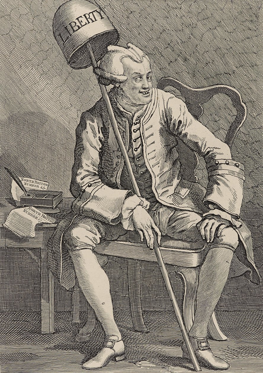 John Wilkes, Esq. de William Hogarth
