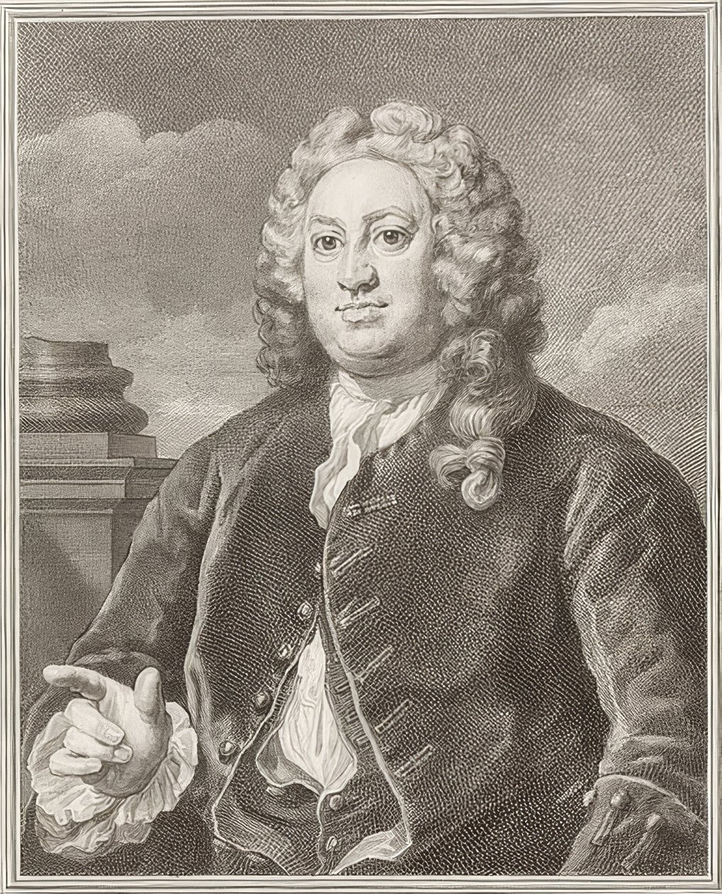 Martin Folkes de William Hogarth