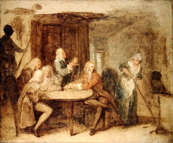 Los anticuarios de William Hogarth