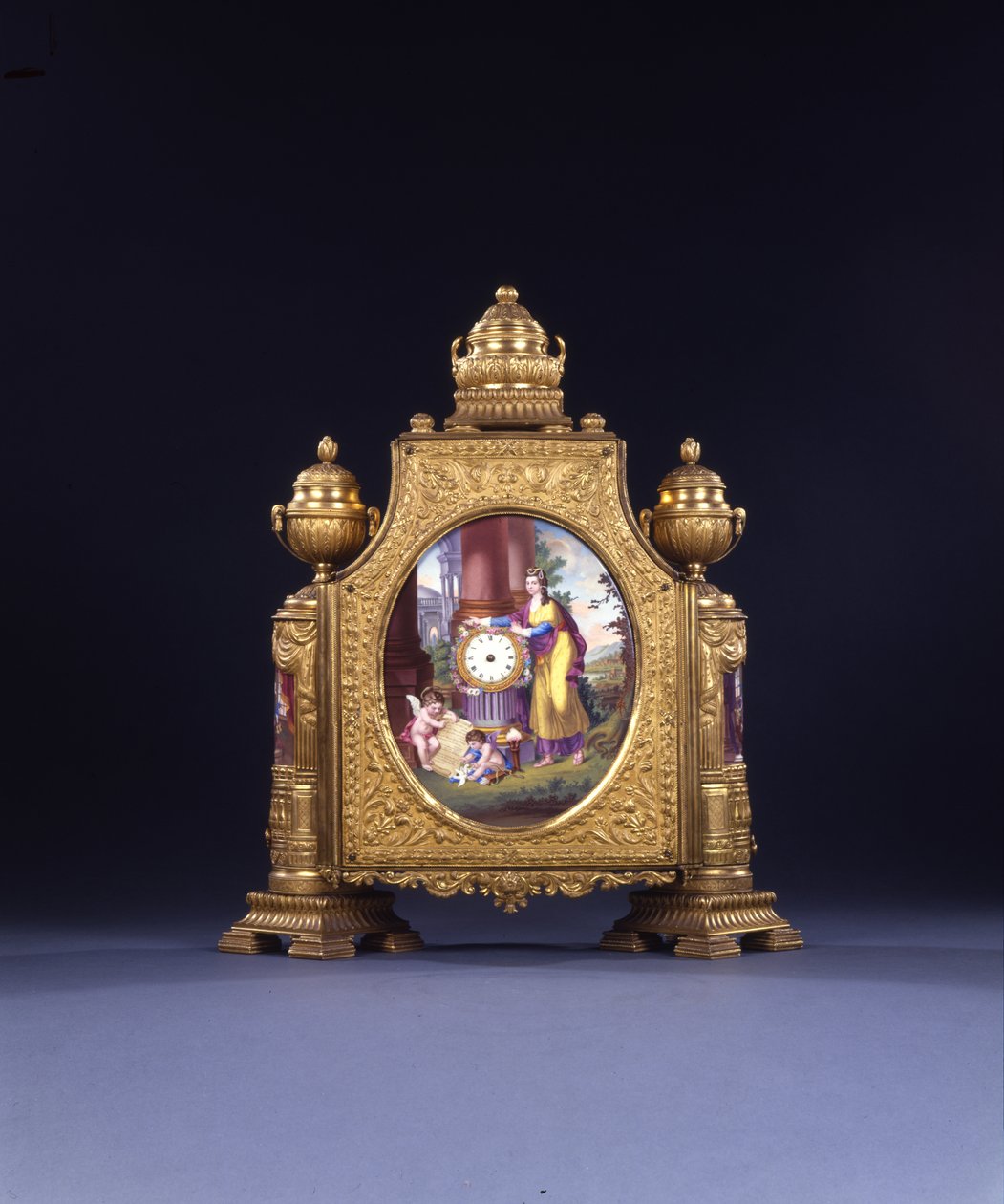 Reloj de repisa de Jorge III de William Hopkins Craft