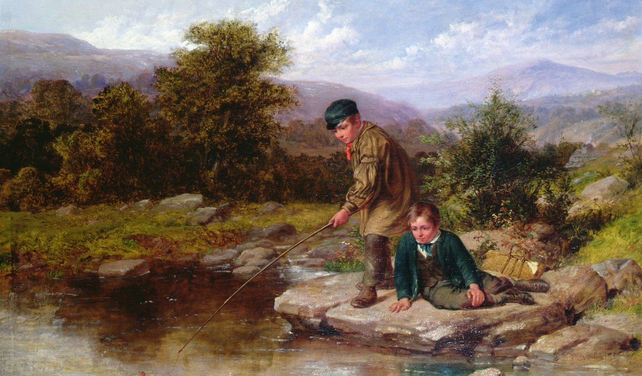 Esperando una mordida de William III Bromley