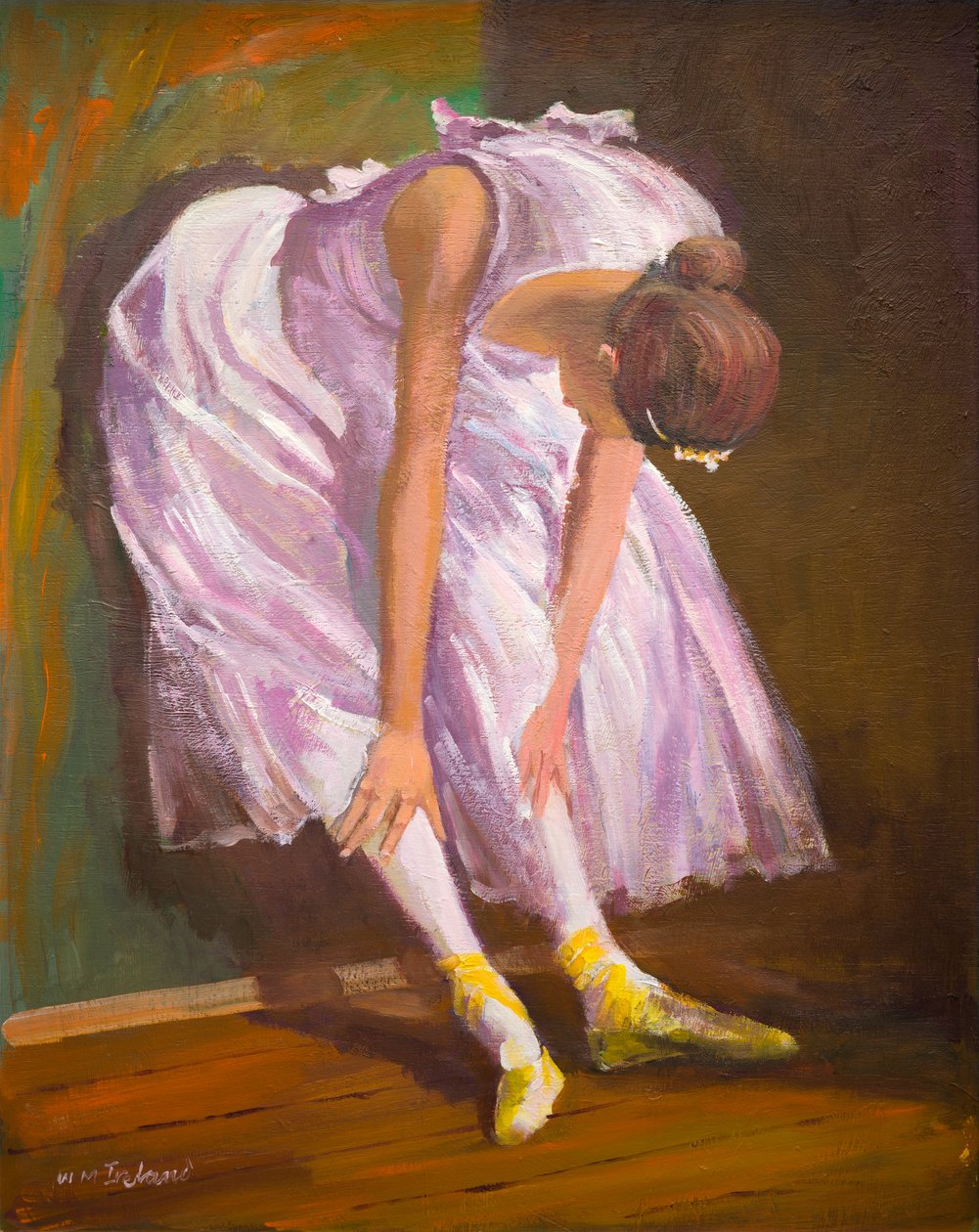 Respiro (óleo sobre tabla) de William Ireland