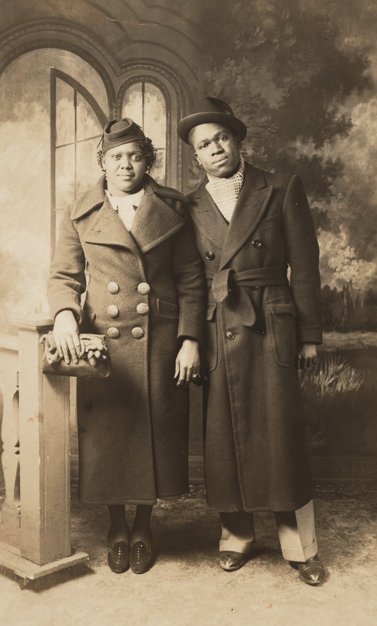 "Sr. y Sra...", años 30 (foto) de William J. Rensler