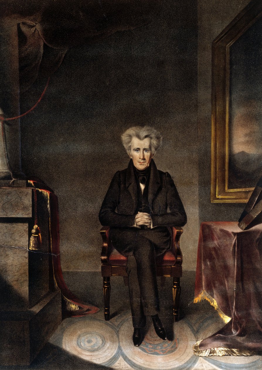 Andrew Jackson, pub. c.1835 de William James Hubard