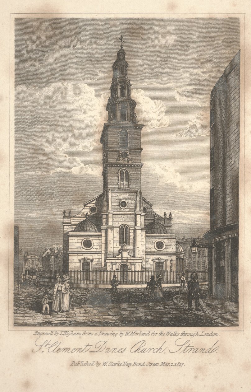 Iglesia de San Clemente Danés, Strand de William Kendall Morland