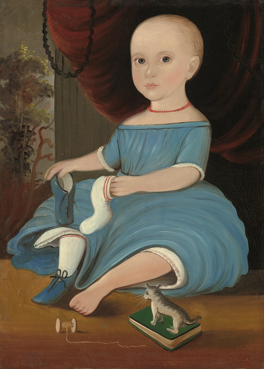 Bebé en azul de William Matthew Prior