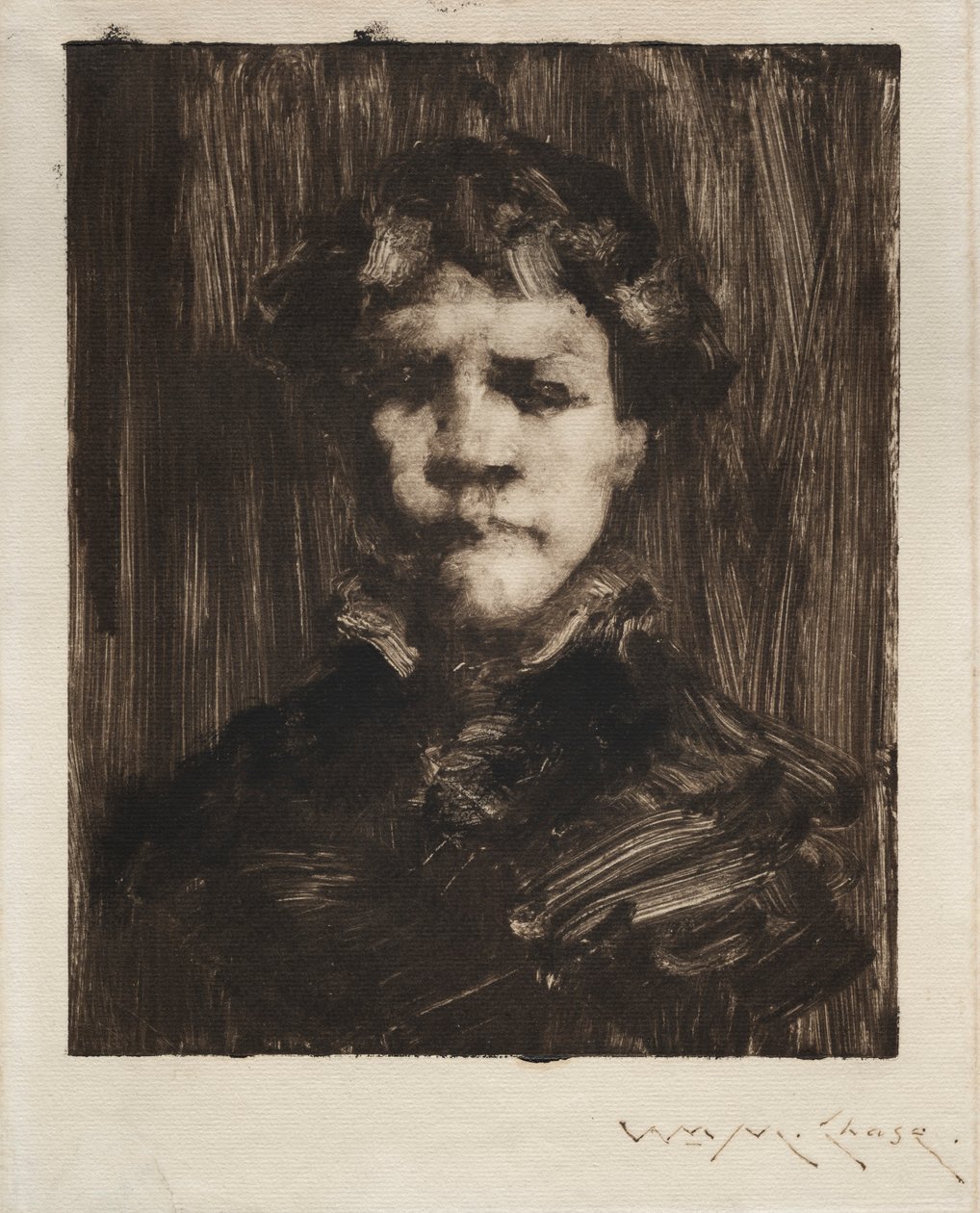 Cabeza de un Niño de William Merritt Chase