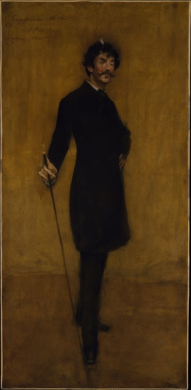 James Abbott McNeill Whistler de William Merritt Chase