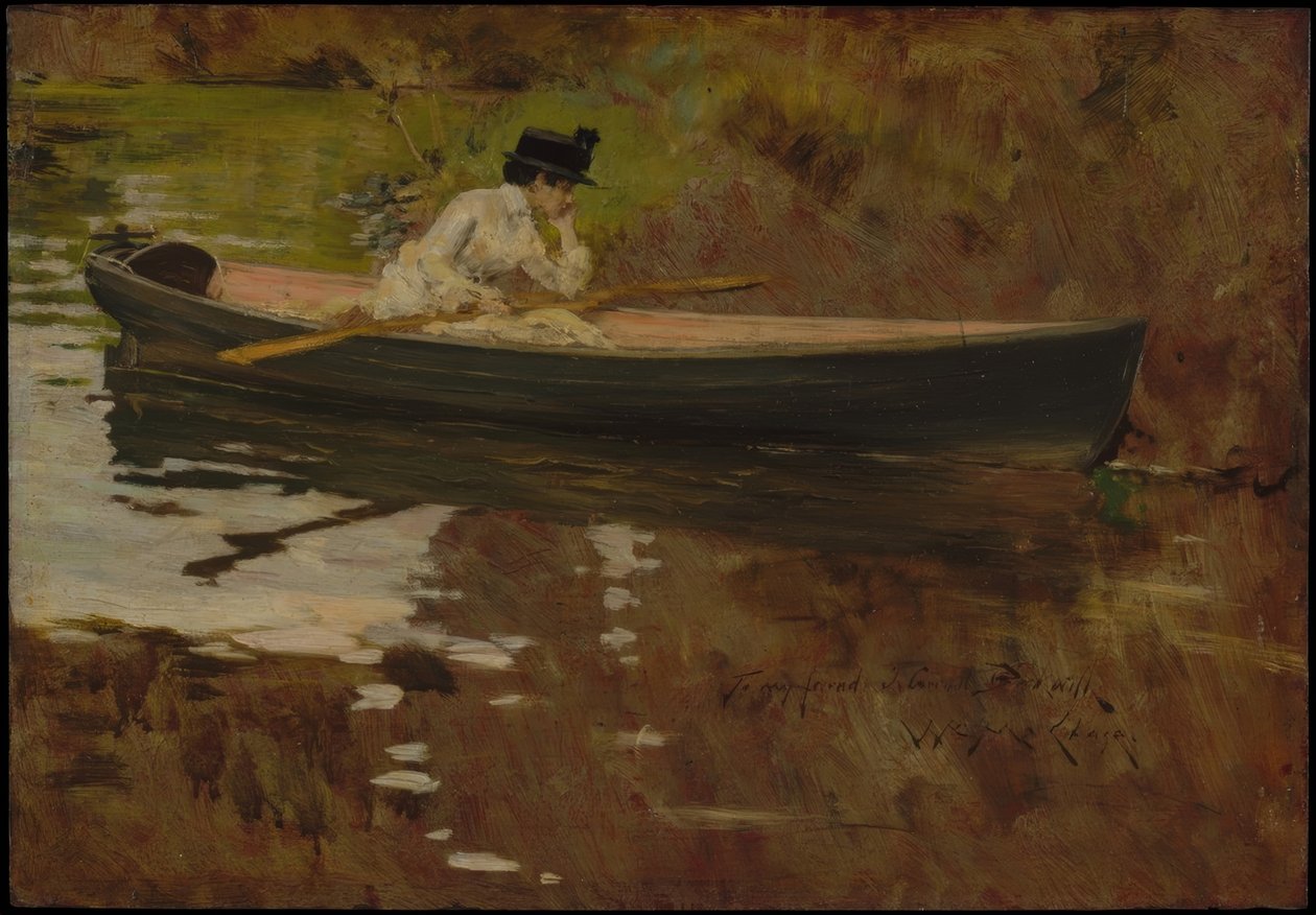 Mrs. Chase en Prospect Park de William Merritt Chase