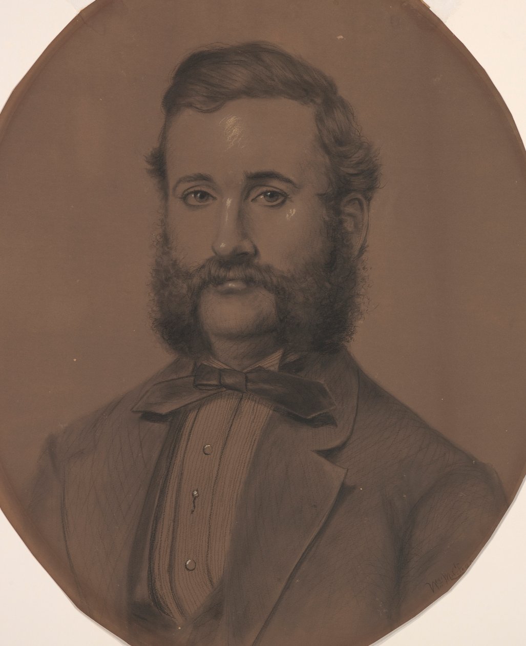 Retrato del capitán Wallace Foster de William Merritt Chase