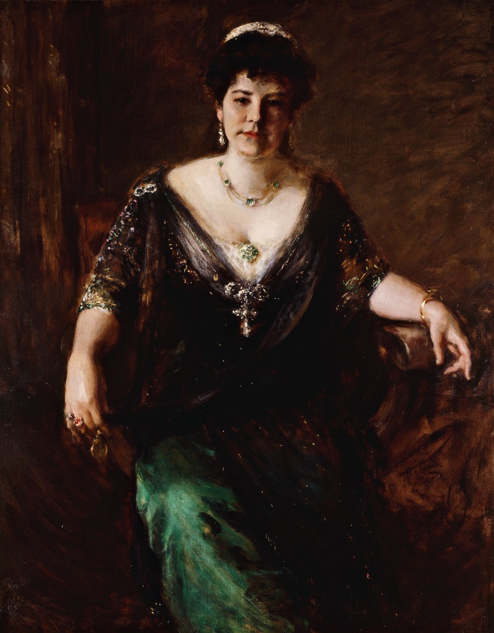 Retrato de la Sra., c.1910 de William Merritt Chase