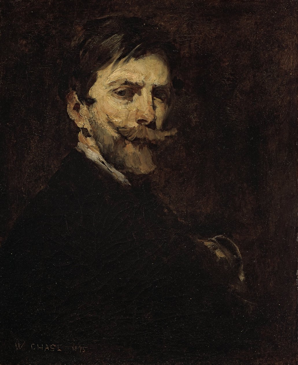 Auto retrato de William Merritt Chase