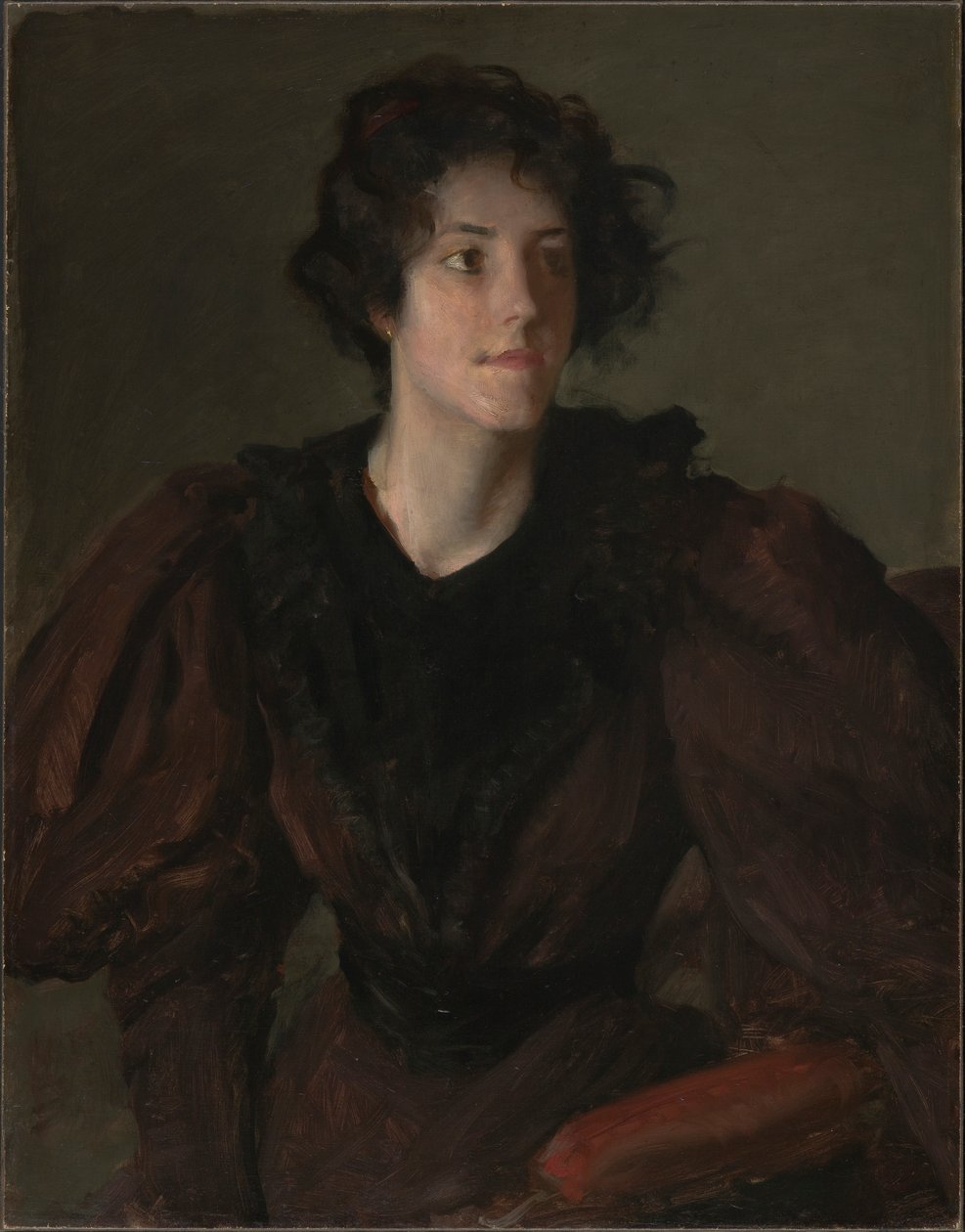 Estudio de una joven de William Merritt Chase