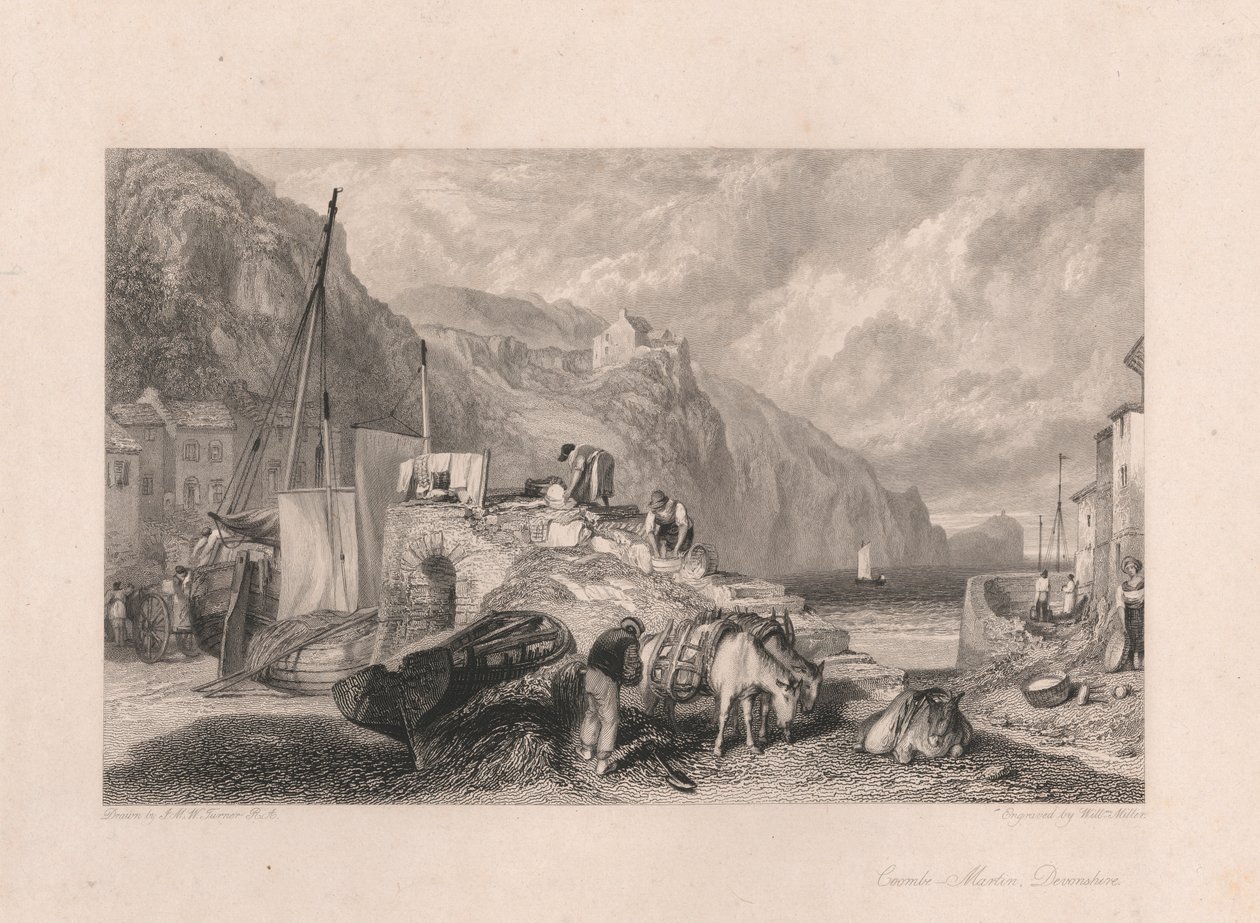 Coombe-Martin, Devonshire de William Miller