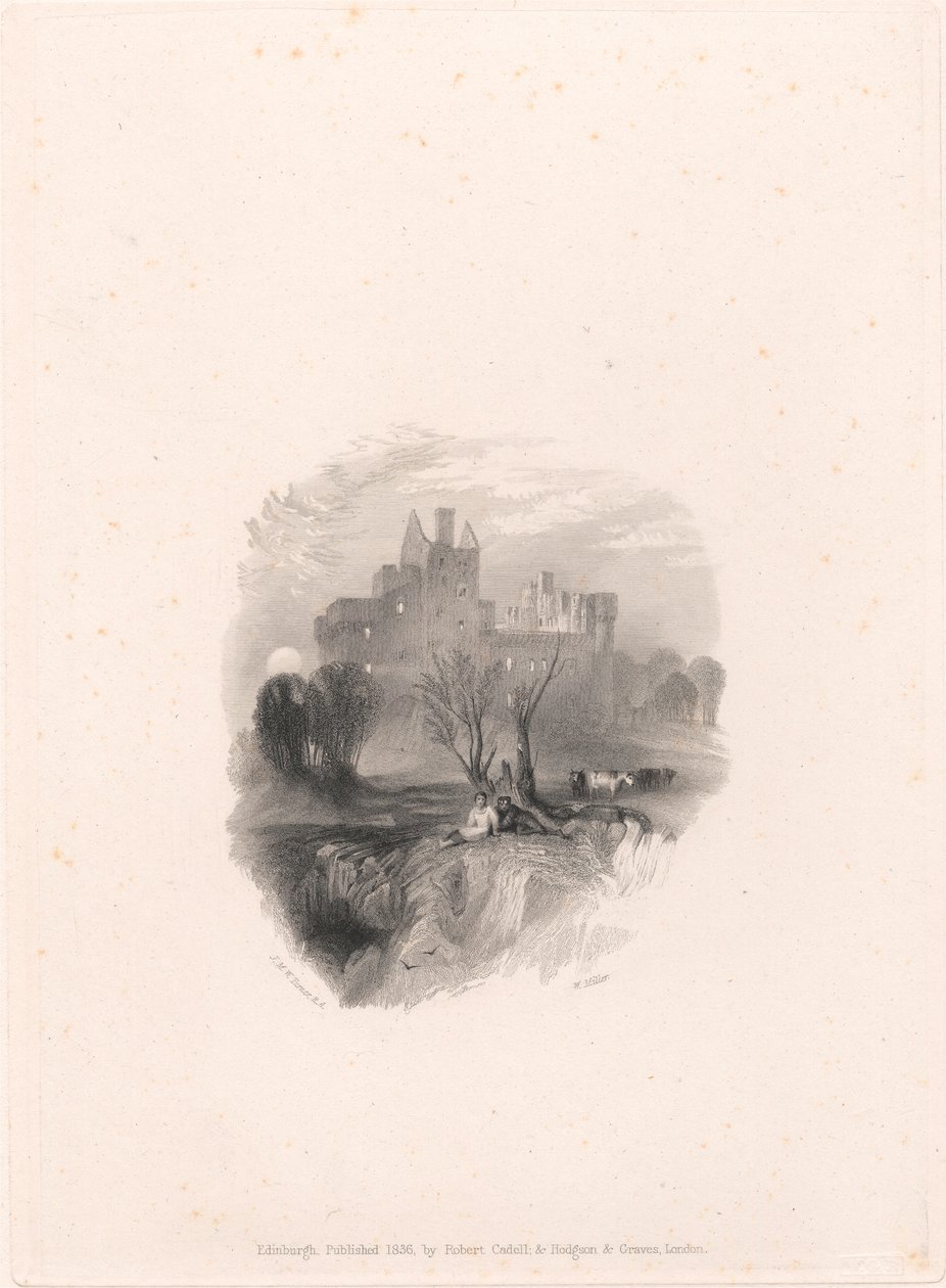 Castillo de Craigmillar de William Miller