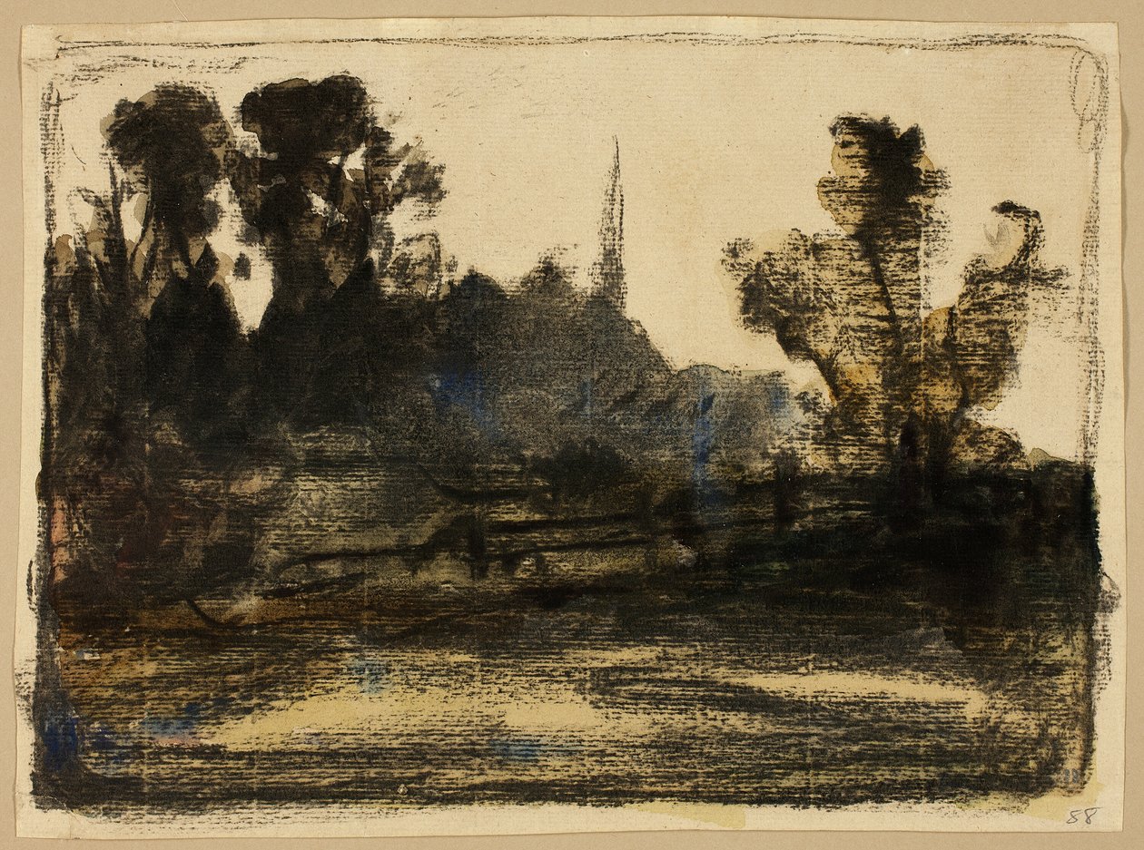 Paisaje de William Morris Hunt