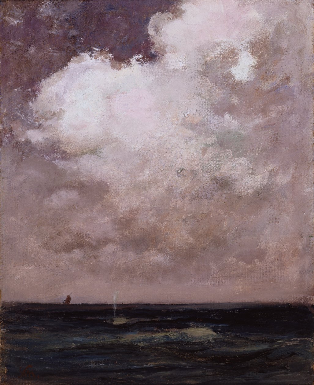 El rorcual boreal de William Morris Hunt