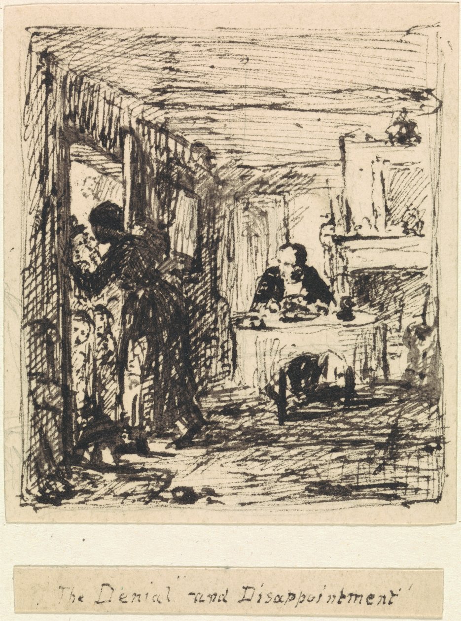 Negación y decepción de William Mulready