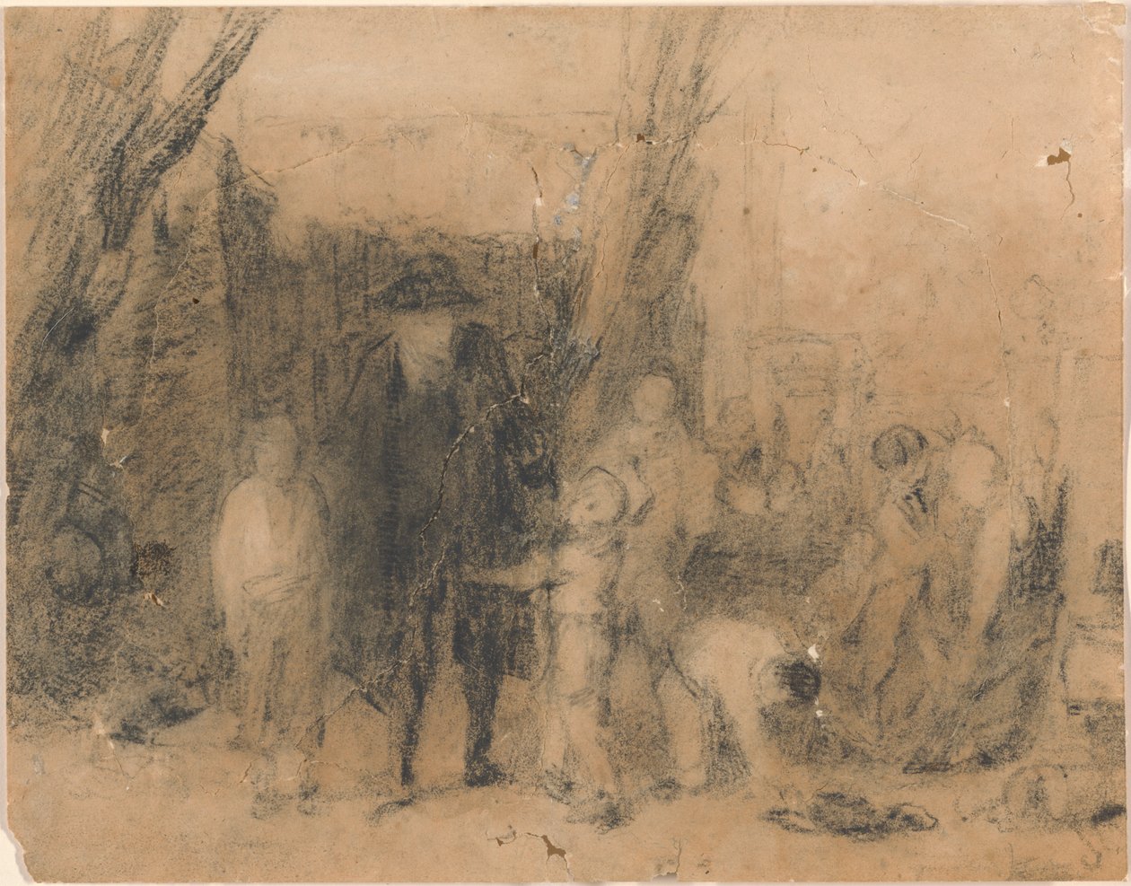El combate interrumpido de William Mulready