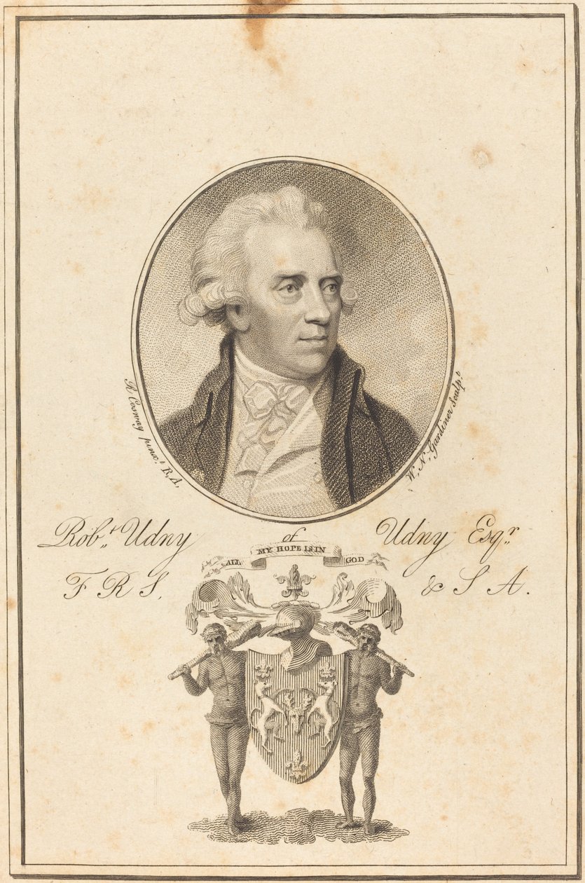 Robert Undy de William Nelson Gardiner after Richard Cosway