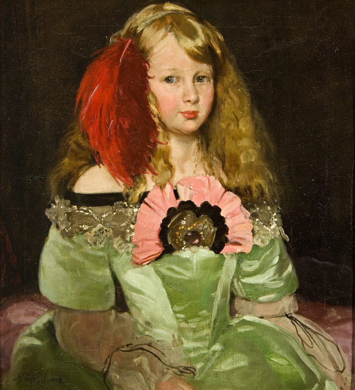 Jennie como Infanta de William Nicholson