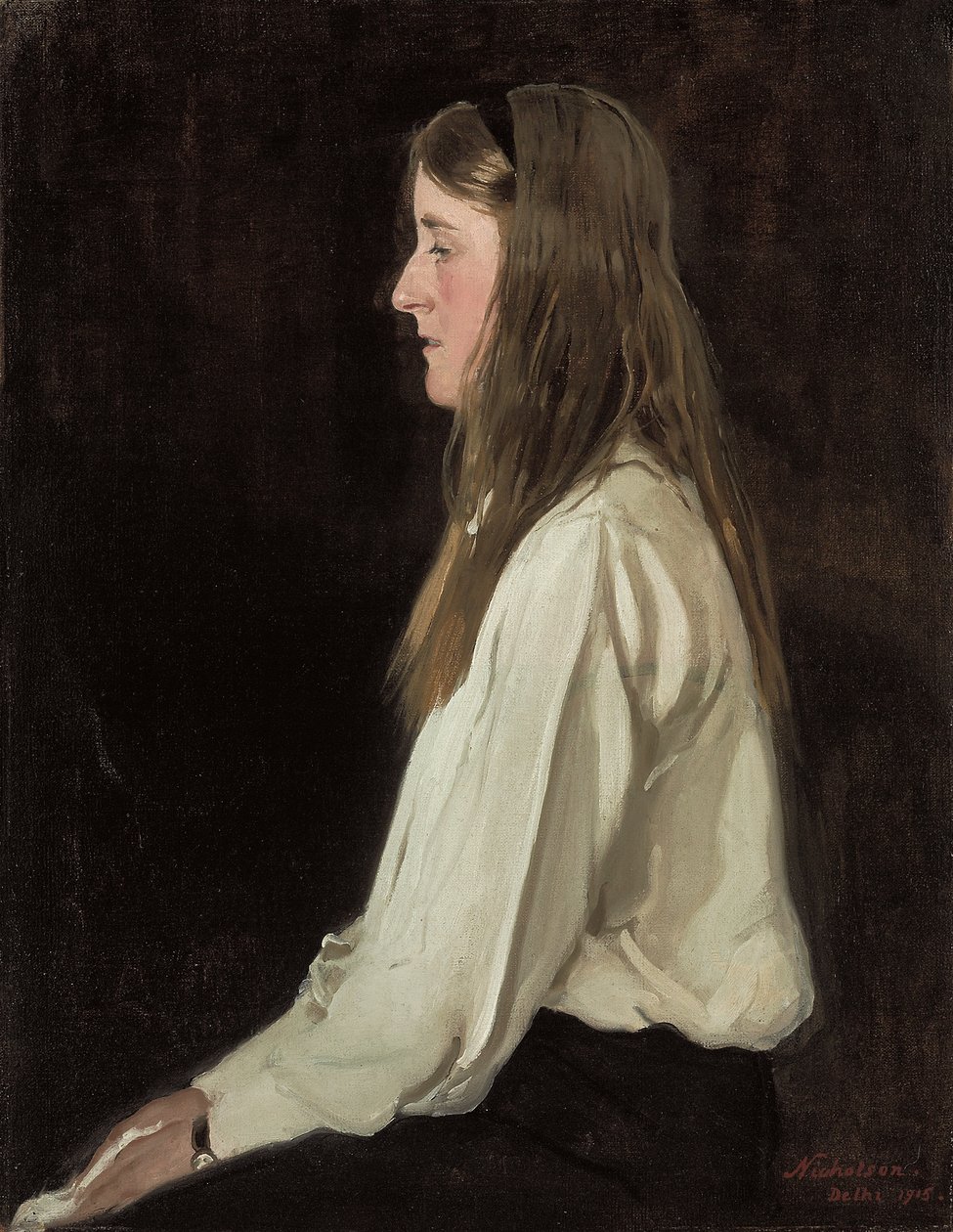 Retrato de Diamond Hardinge (1900-1927) de William Nicholson