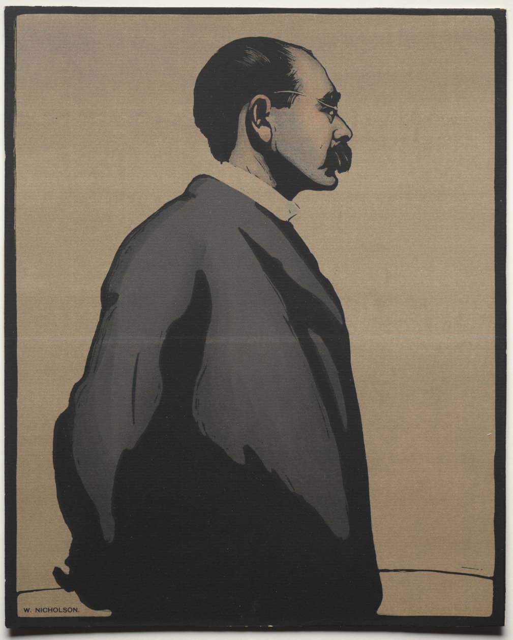 Rudyard Kipling de William Nicholson