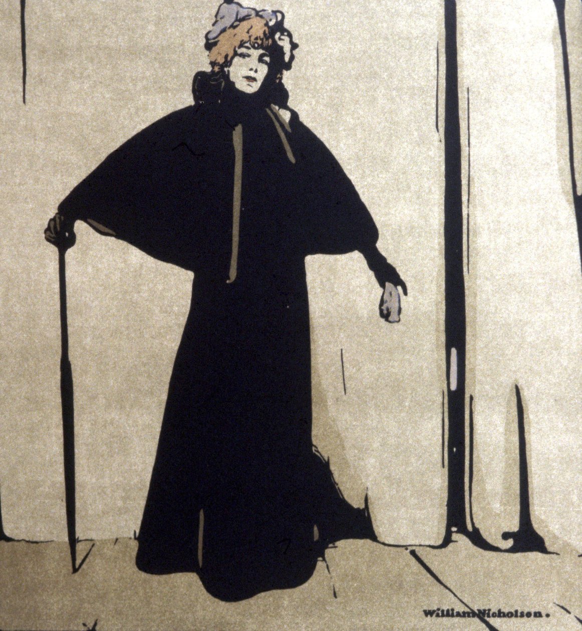 Sarah Bernhardt (1844-1923) de William Nicholson