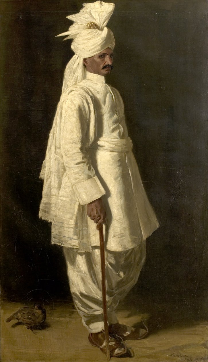 El ordenanza del virrey (Ruftadur Valayar Shah) de William Nicholson