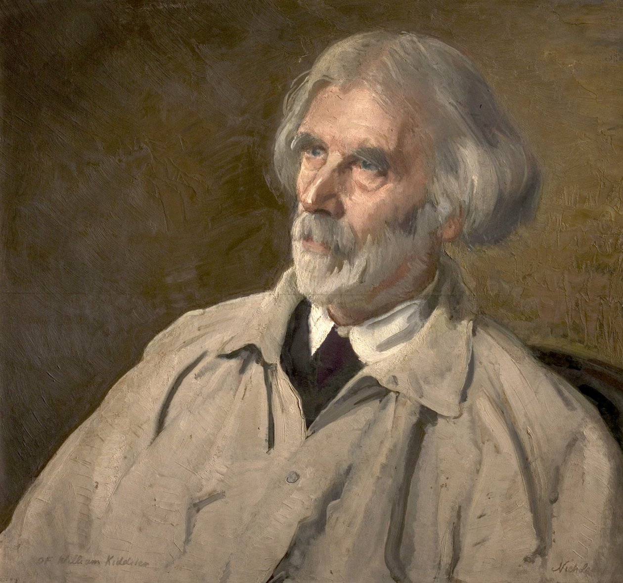 William Kiddier (óleo sobre madera) de William Nicholson
