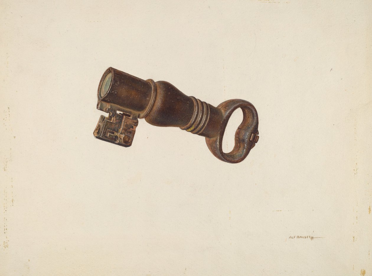 Banco de llaves, c. 1940 de William O. Fletcher