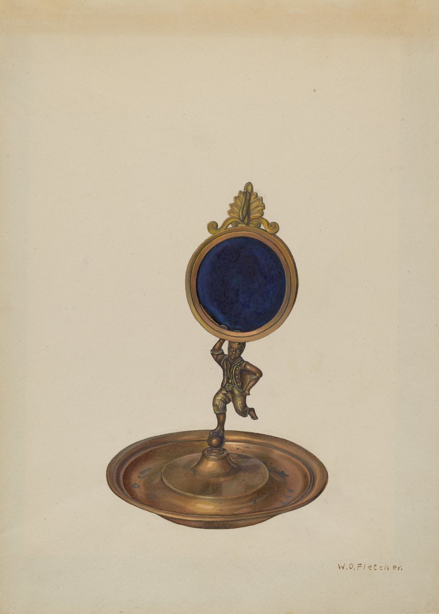 Soporte de Reloj Pickaninny, c. 1940 de William O. Fletcher
