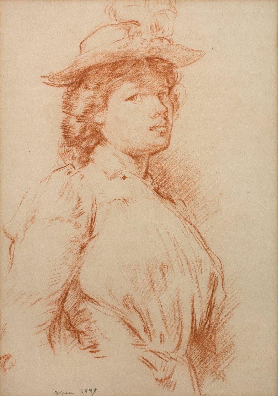 Retrato de Ida Nettleship de William Orpen