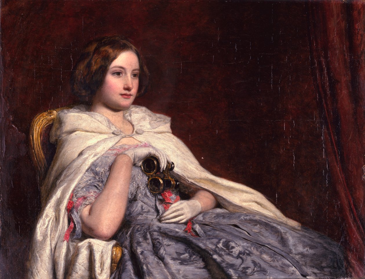 En la ópera de William Powell Frith